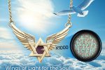 Israel Store Online Winged Cross Necklace with Bible Chip Inside from My Nano Jewelry